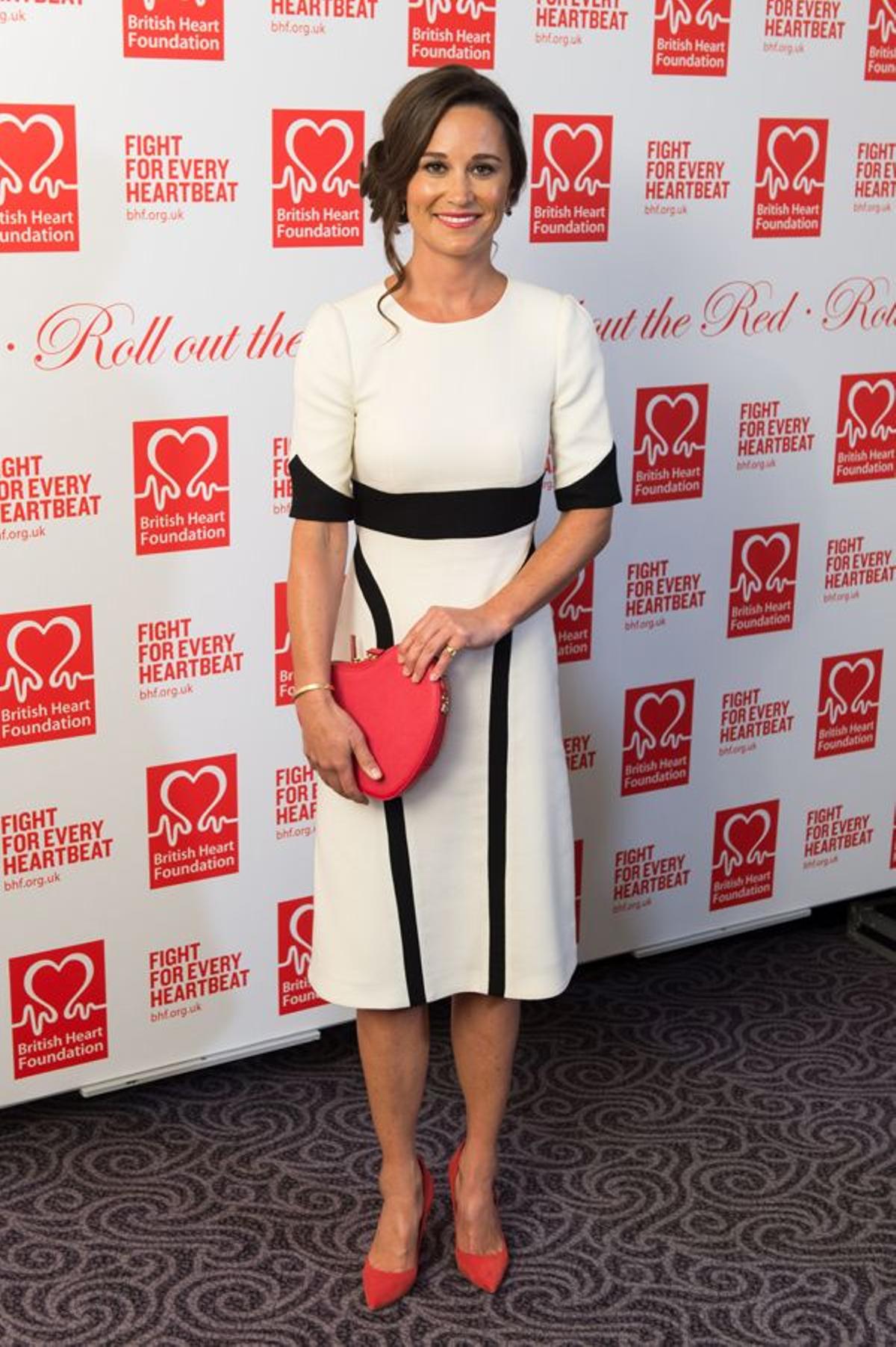 El look de Pippa Middleton en una gala de British Heart Foundation