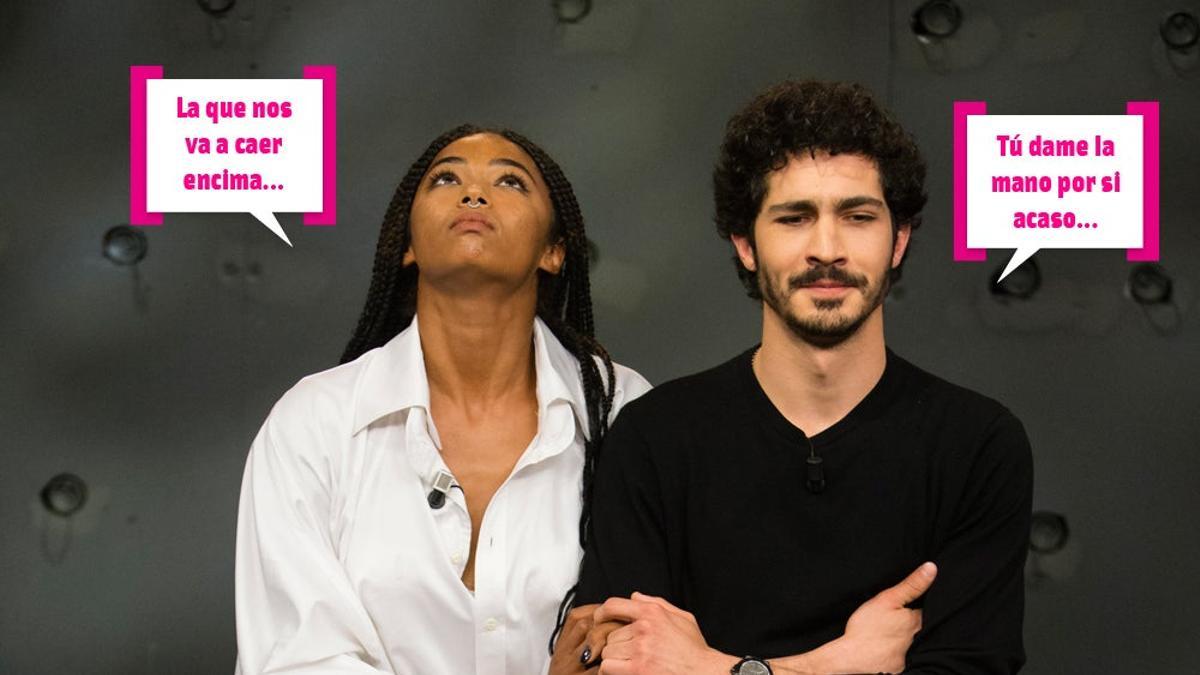 Berta Vázquez y Chino Darín se preparan para un experimento en 'El Hormiguero'