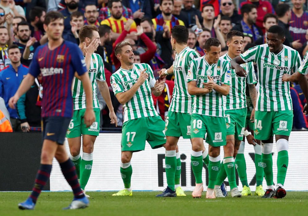 Les imatges del Barça - Betis