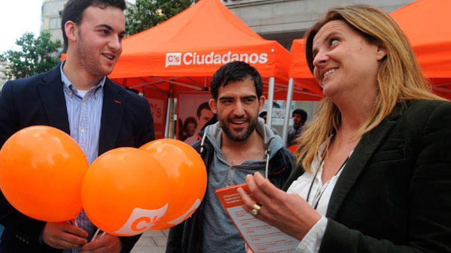 La candidata de Ciudadanos por Pontevedra usó una tarjeta de discapacitados para aparcar