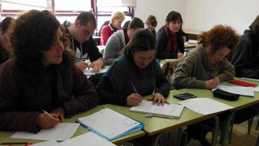 Uno de los grupos de alumnado para acceder al tìtulo. // C. A. / E. G.