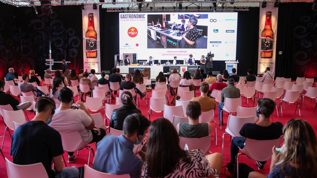 Público en una de las actividades del foro gastronómico.