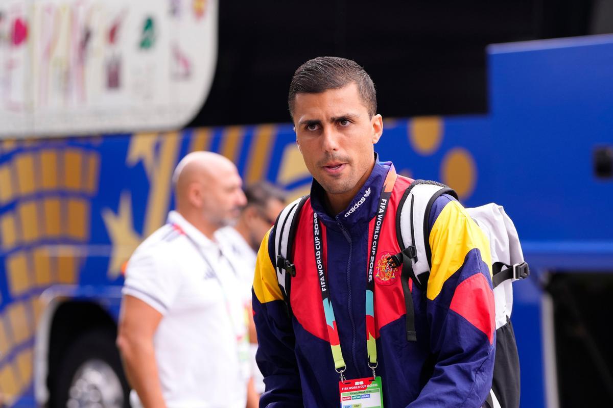Rodri Hernández en la Selección Española