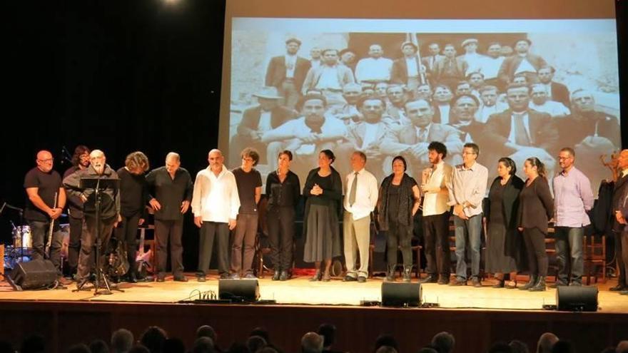 Etxeberria asistió a la obra ´Porreres 1936´.