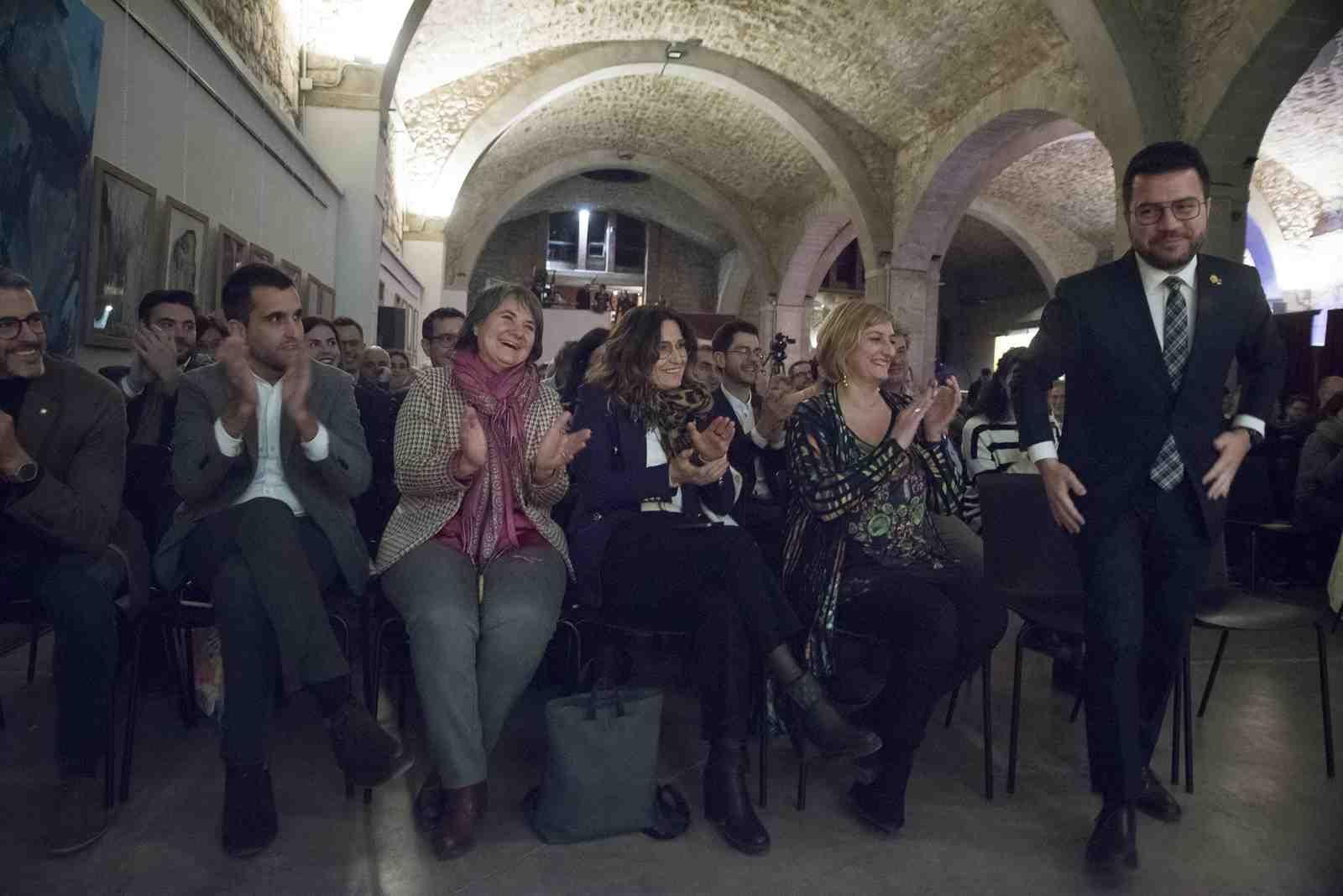 Acte de presentació de l'alcaldable per ERC a Manresa, Marc Aloy