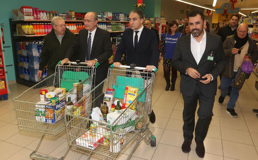 Bencosol pretende superar las 600.000 toneladas de alimentos en dos días de solidaridad en los supermercados de Málaga