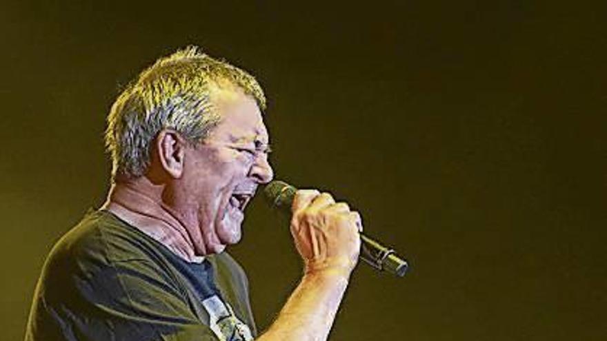 Ian Gillan, cantante de Deep Purple. // J.Z.