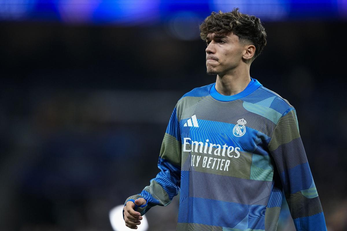 Thiago Pitarch, jugador del Real Madrid