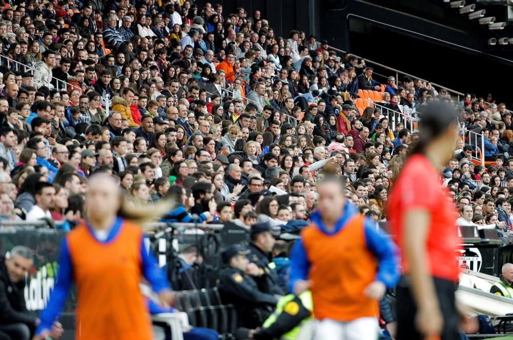 Derbi femenino en Mestalla