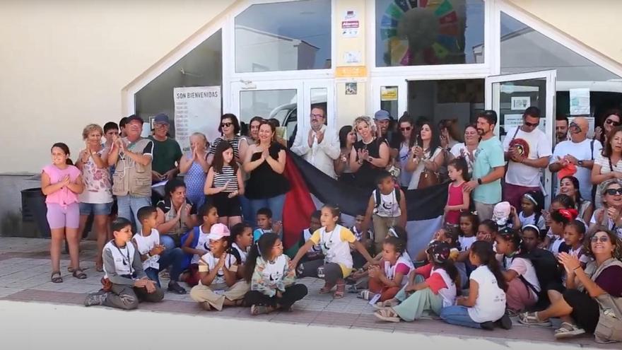 Bienvenida de los niños saharauis a Extremadura