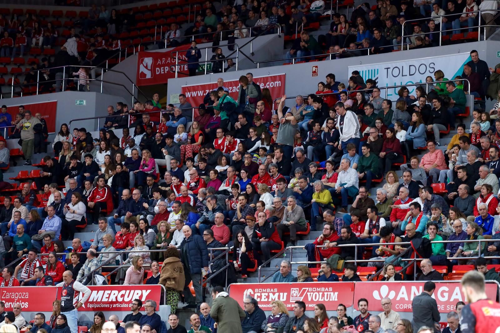 Así ha sido el partido entre el Casademont Zaragoza y el Baxi manresa