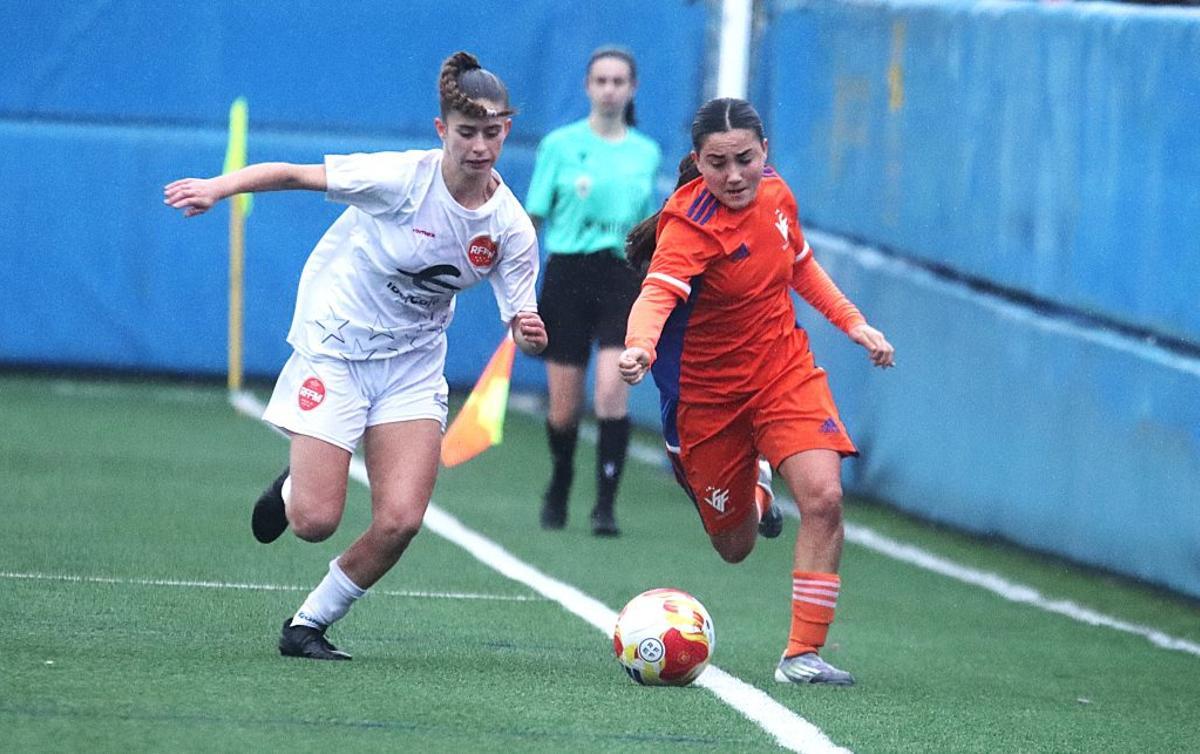 Natalia Andrés en el estreno de la Selección en el CESA