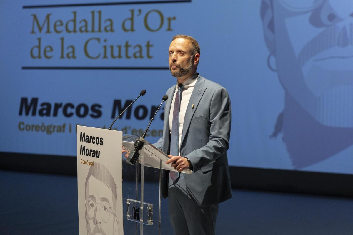 Todas las fotos: Marcos Morau recibe la Medalla de Oro de Ontinyent