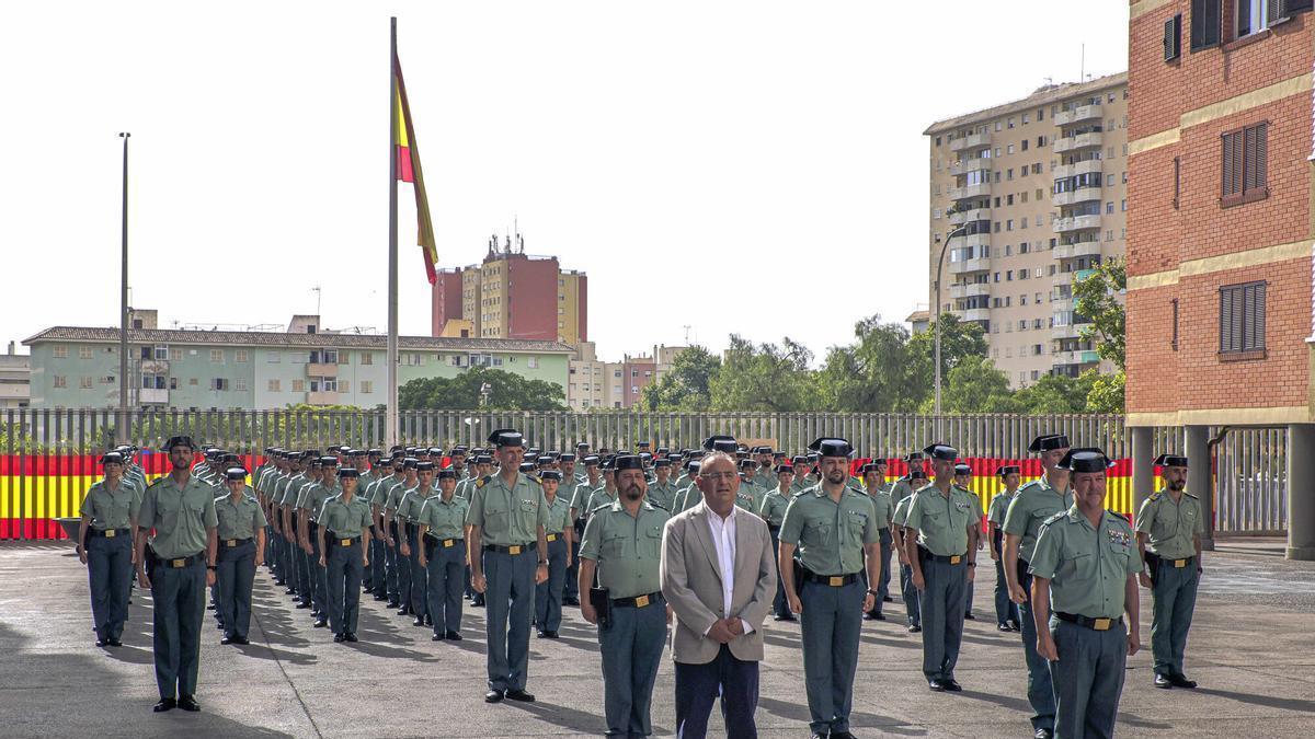 La Guardia Civil incorpora 350 nuevos agentes en Baleares, el mayor refuerzo de plantilla de los últimos siete años
