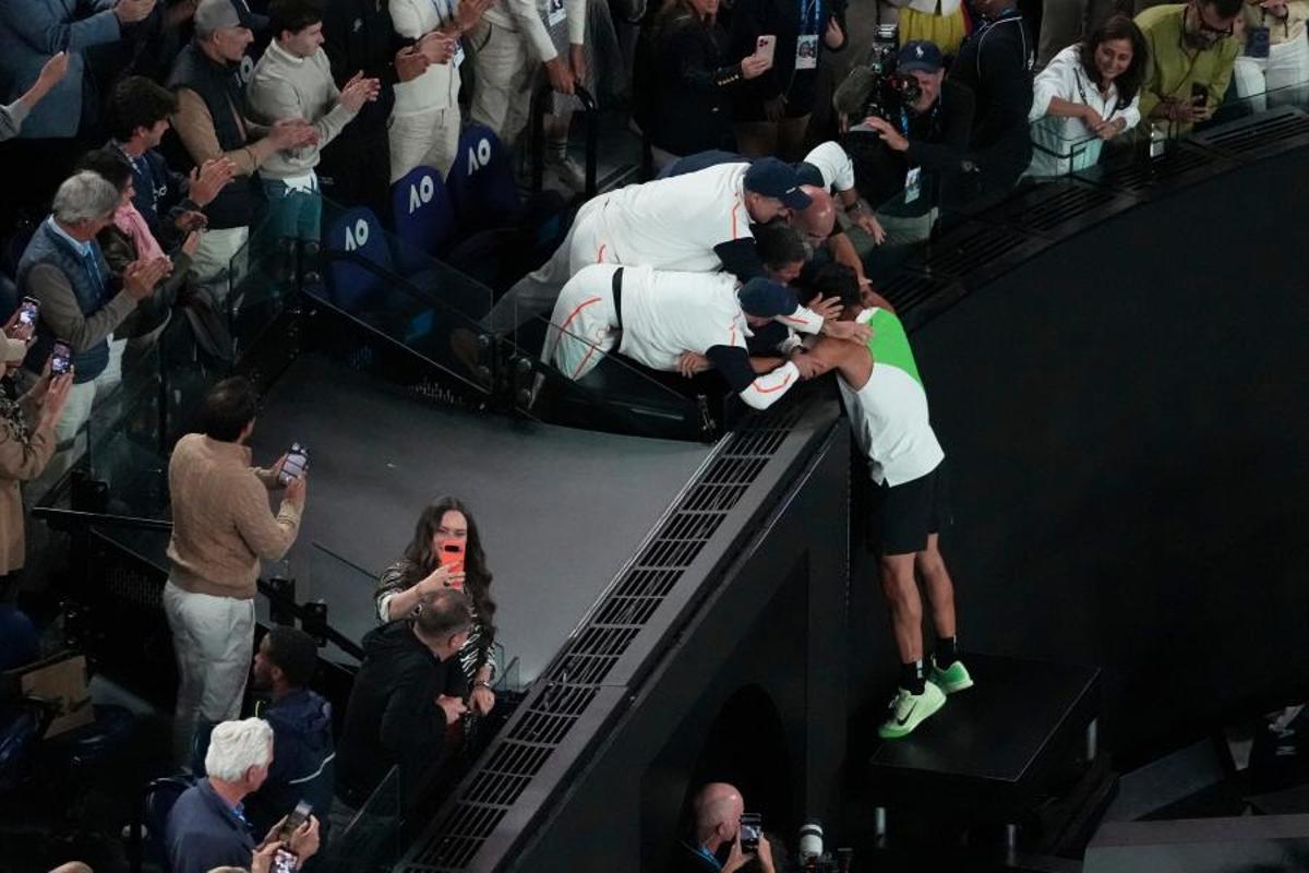 Alcaraz/Las mejores imágenes del Alcaraz–Djokovic, la final del Open de Australia