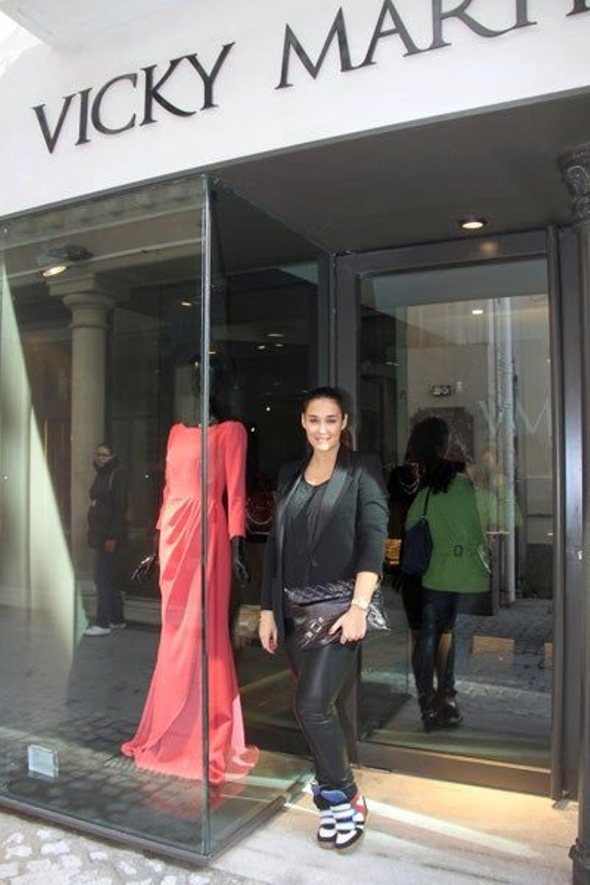 Vicky Martín Berrocal inaugura tienda en Sevilla