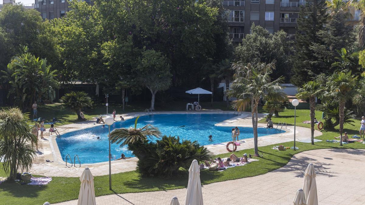 La piscina de la Hípica el pasado verano