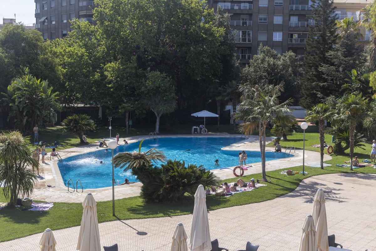 La piscina de la Hípica el pasado verano