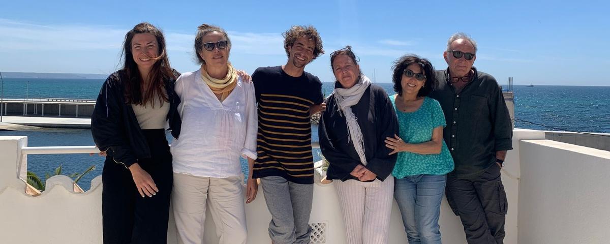 De izquierda a derecha, Anna Berenguer, Marisol Ramírez, Pilar Esteve, Assun Planas y Philip Rogers, responsables de un proyecto en el que también participa Mada Cardell en la producción ejecutiva