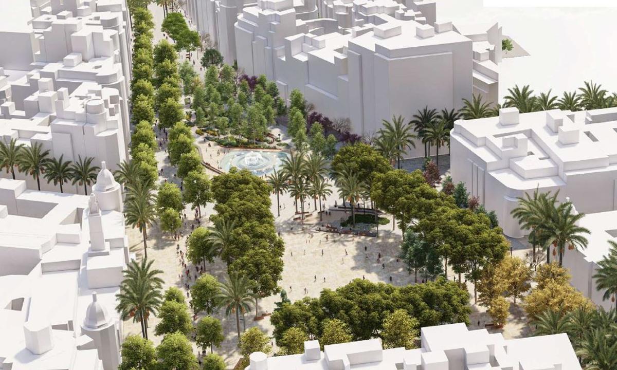Así será la futura plaza del Ayuntamiento: el proyecto "Re-natura" gana el concurso de reforma