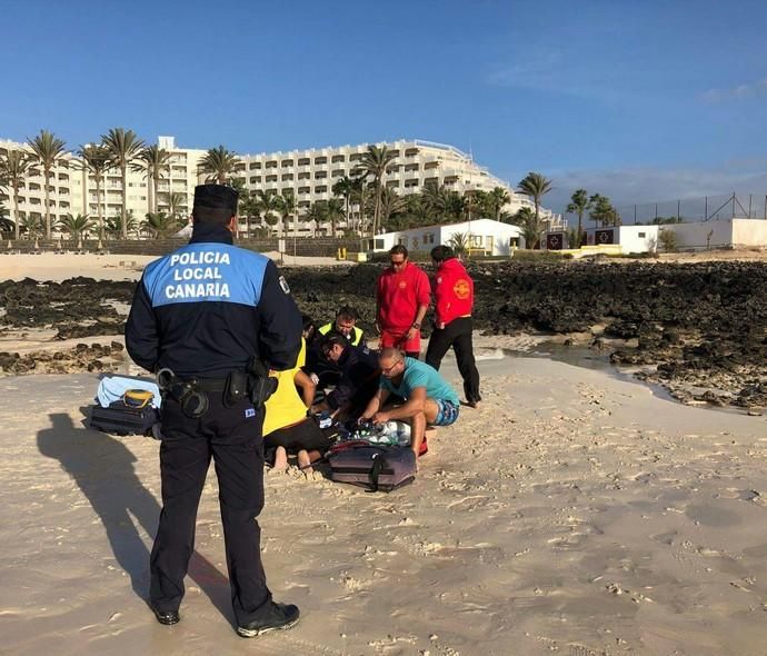 Muere un hombre en Fuerteventura tras sufrir un síncope en el mar