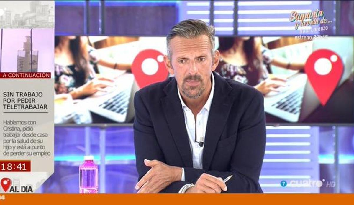 Joaquín Prat en 'Cuatro al día'.