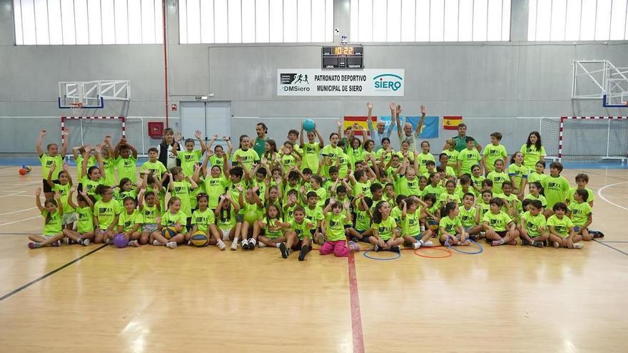 Clausura del campus multideporte del Ayuntamiento de Siero: 250 participantes en la Pola, Lugones y La Fresneda
