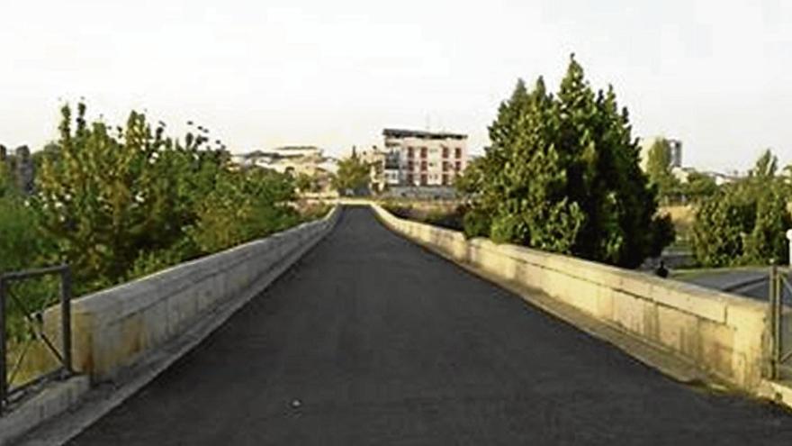 Finalizan las obras en el puente del Albarregas