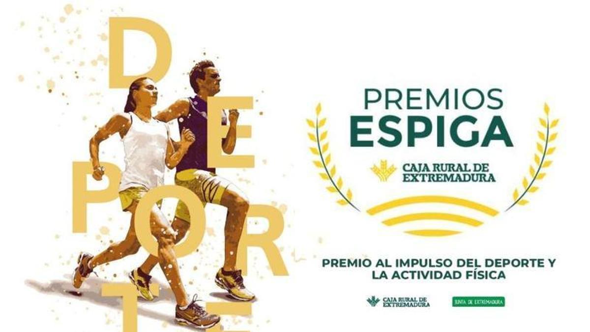 Los Premios Espiga Deporte de Caja Rural de Extremadura reciben 45 candidaturas en su XXII edición