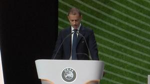 Ceferin zanja la Superliga: Tuvimos desacuerdos con Florentino, pero nunca nos perdimos el respeto