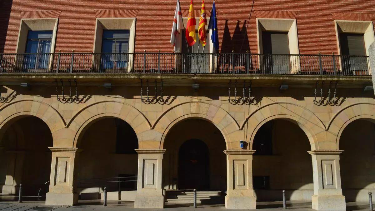 Fachada de la Diputación Provincial de Teruel