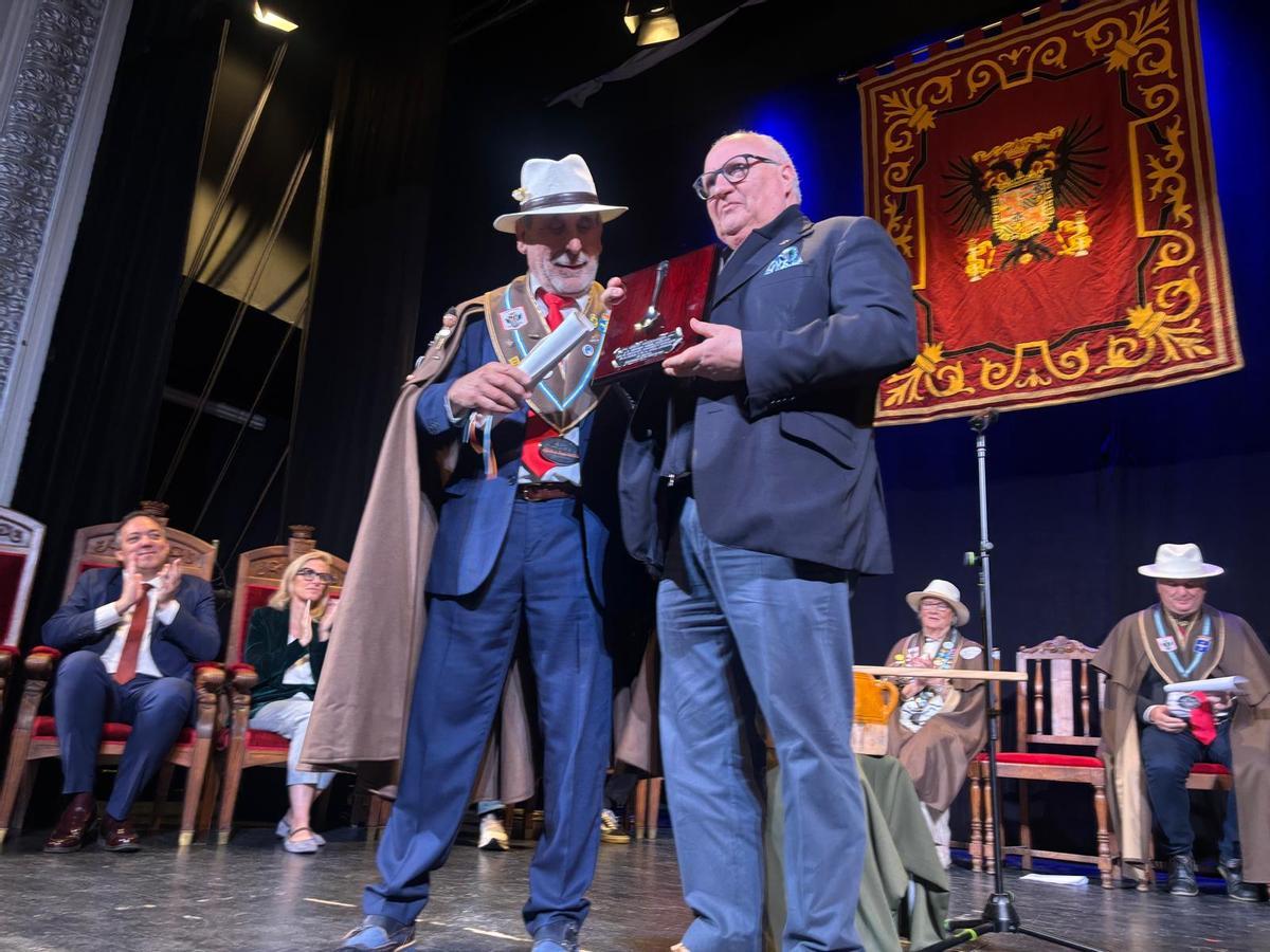EN IMÁGENES: Pedro Morán y Joaquín Pajarón, protagonistas de les Fabes de Villaviciosa