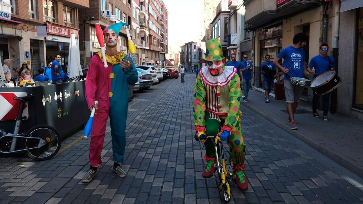 Actividad organizada en el pasado por la asociación de comerciantes del Riego.