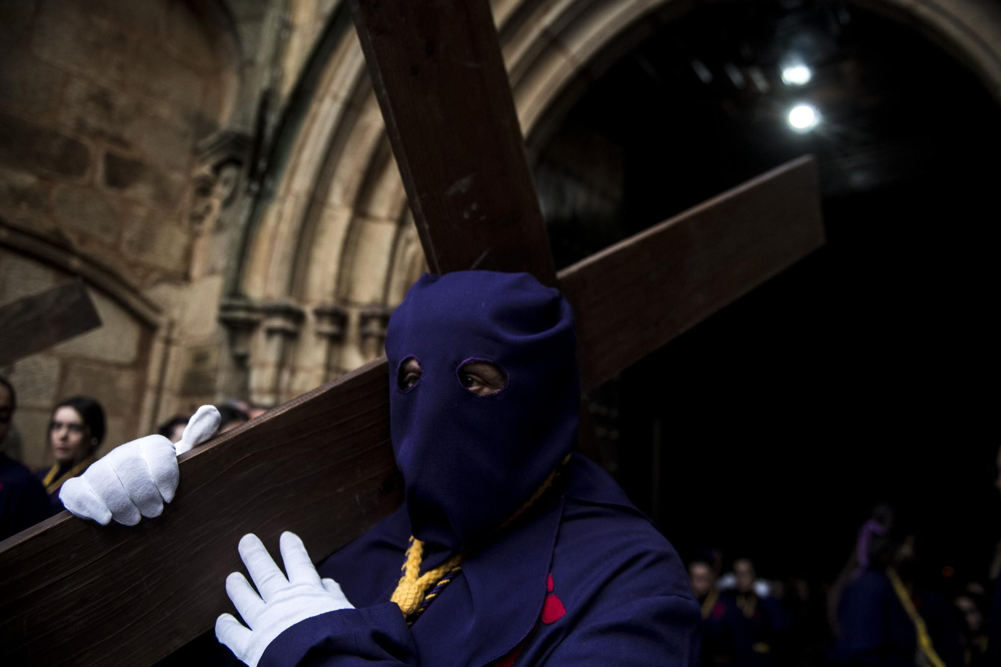 Así ha sido la procesión del Silencio del Nazareno de Cáceres