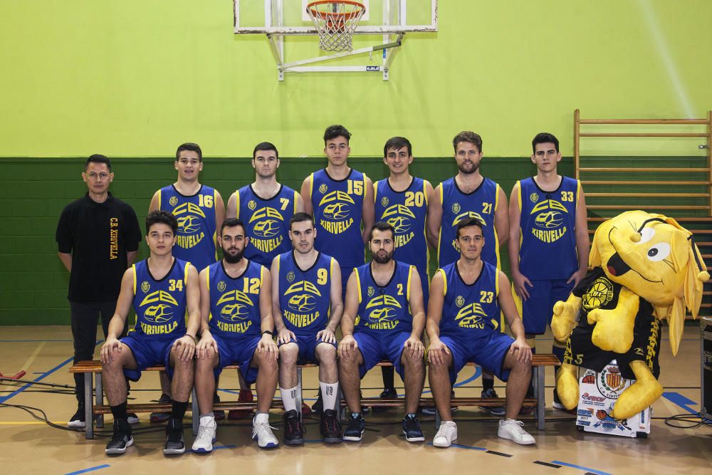 Equipos del club de baloncesto de Xirivella.