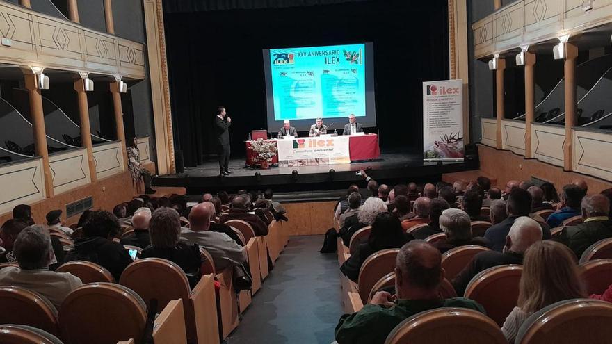 Acto inaugural del congreso organizado por Ilex en el teatro Latorre. | C. T.