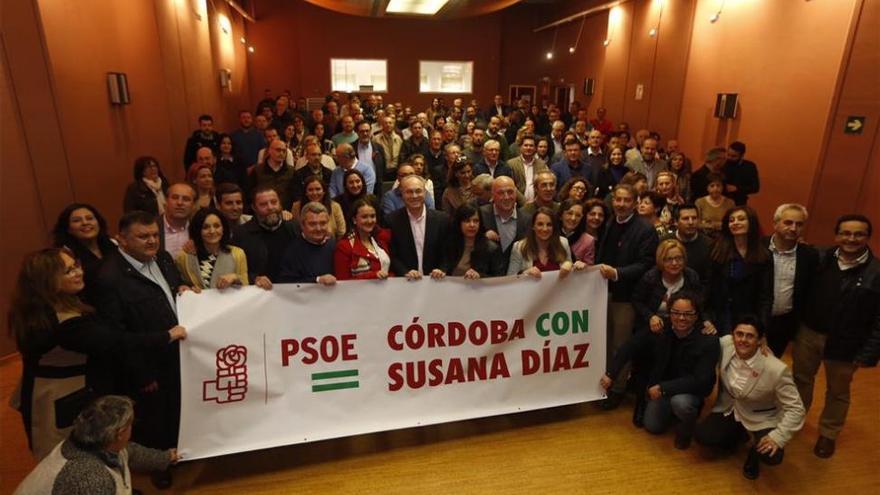 Cargos públicos del PSOE cordobés se suman a la plataforma de apoyo a Susana Díaz