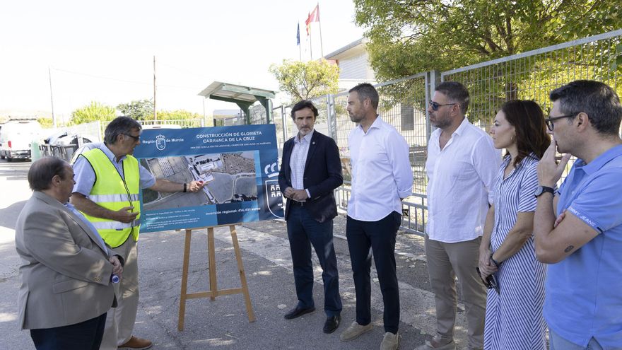 Una rotonda mejorará la seguridad vial en el entorno del instituto Oróspeda y en el acceso a la pedanía caravaqueña de Archivel