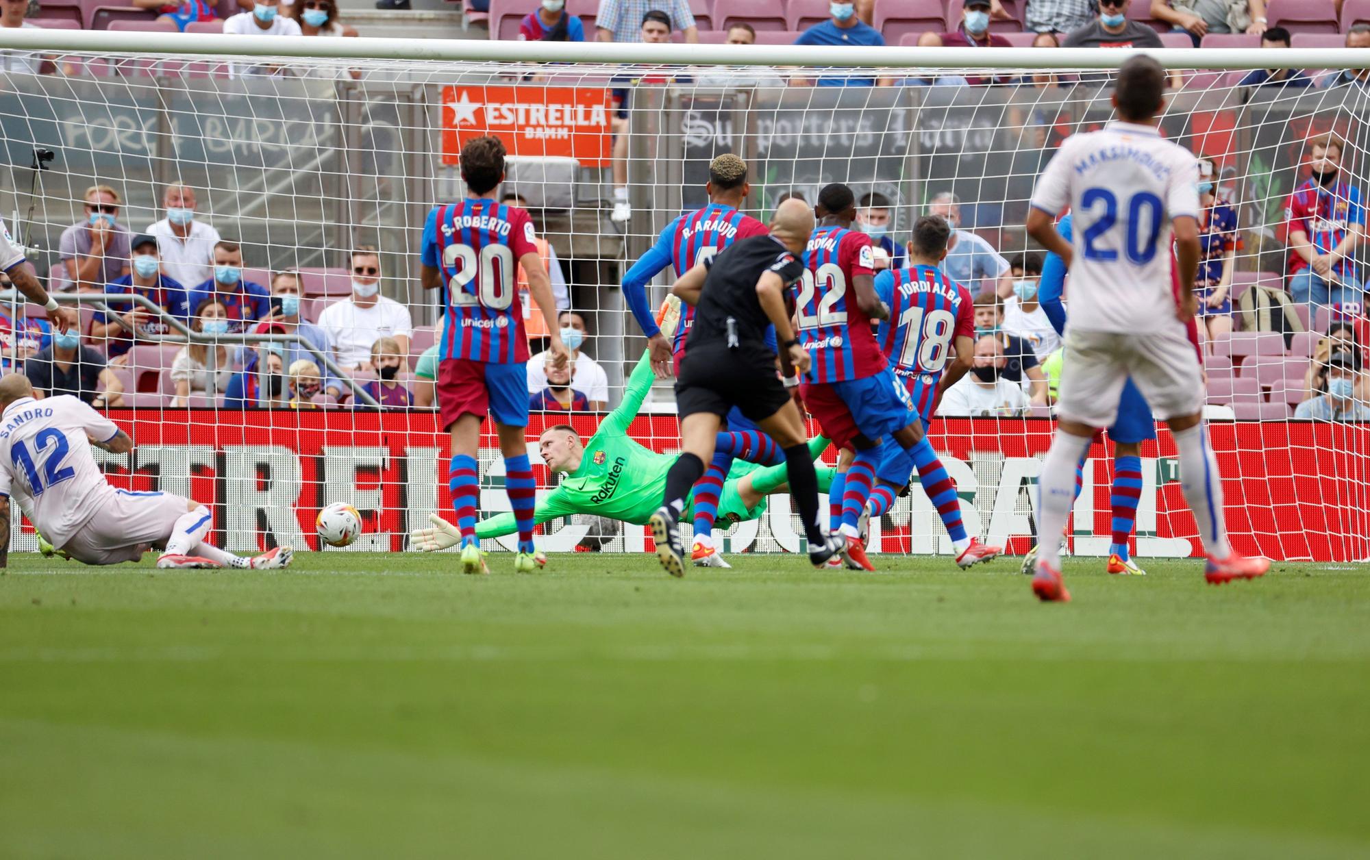 Barça - Getafe, en imatges