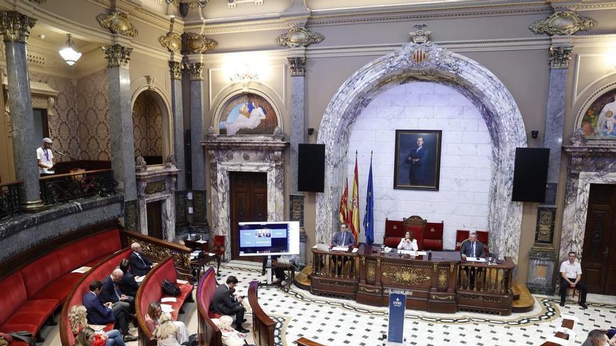 Así ha sido el pleno de la vivienda en el Ayuntamiento de València