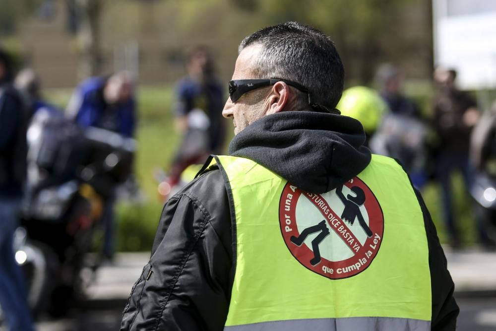 Funeral por el joven motorista ovetense fallecido en un accidente en Villaviciosa.