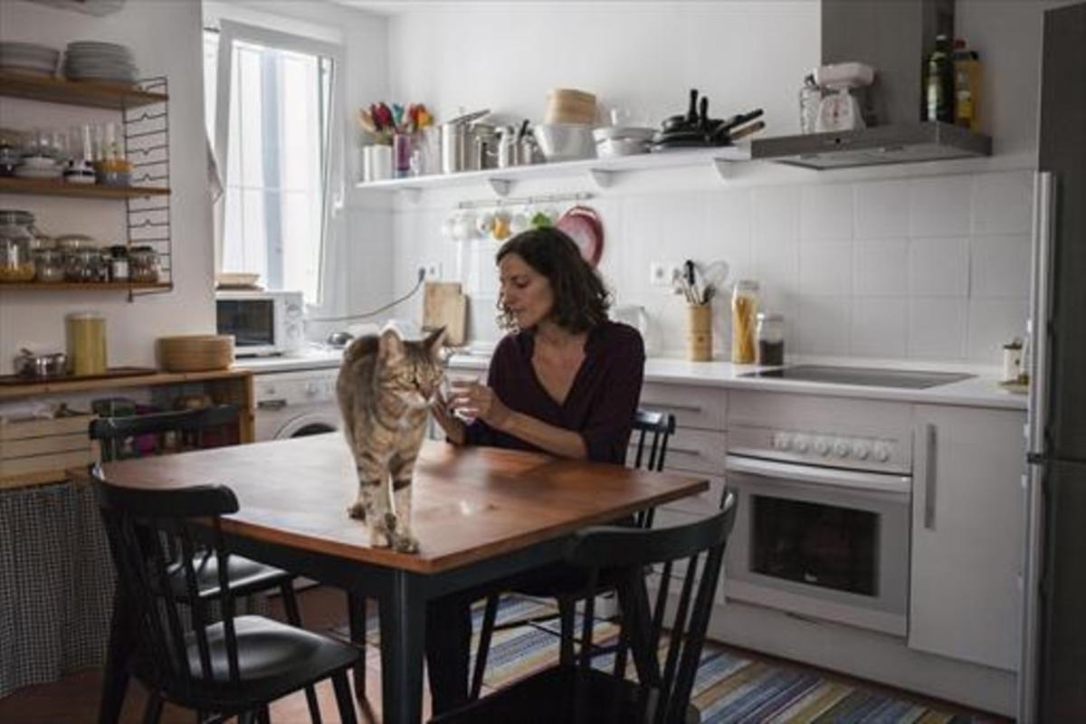 Interior d’un pis de lloguer de la Borsa d’Habitatge de Lloguer.
