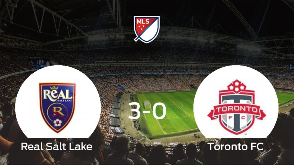 Los tres puntos se quedan en casa: goleada del Real Salt Lake al Toronto FC (3-0)