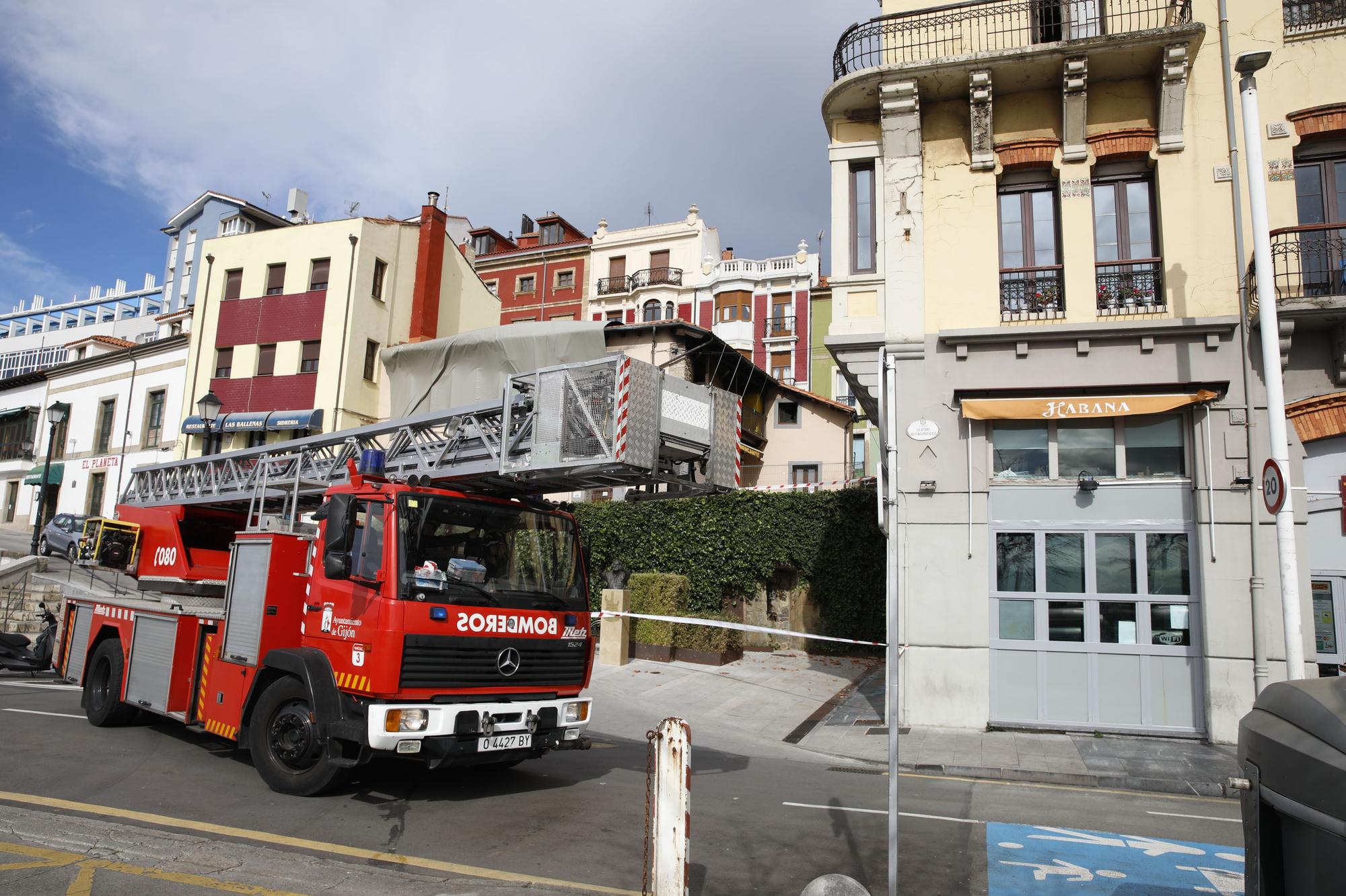 Viento en Gijón