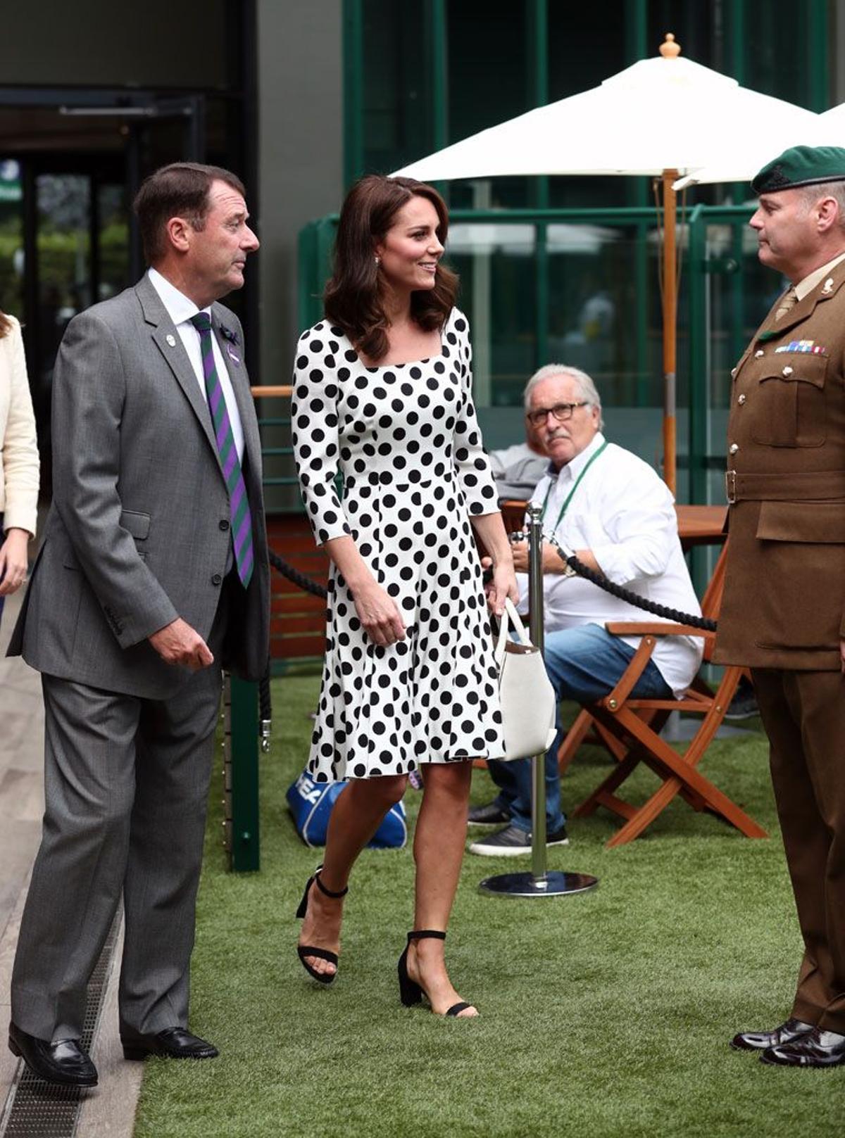 El look completo de Kate Middleton en Wimbledon