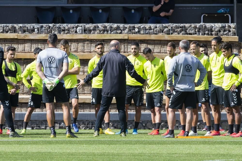 Entrenamiento de la UD Las Palmas