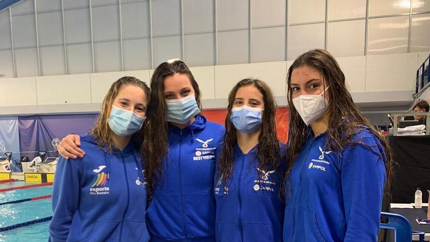 Los relevos y Melani Costa impulsan al Palma en la Copa de España por clubes de natación