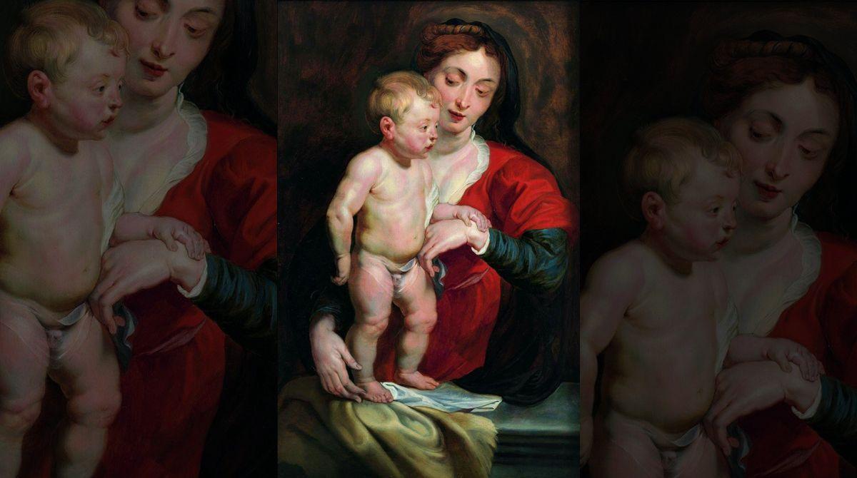 Una imagen de la ’Virgen Cumberland’, de Rubens.
