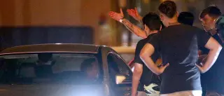 Gritos contra los jugadores y Juanito y momentos de tensión en El Arcángel