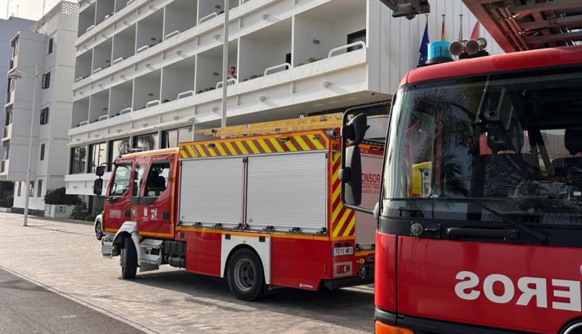 Bomberos de Lanzarote, en una imagen de archivo.